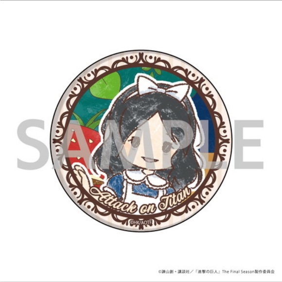 Attack on Titan Pieck Finger GraffArt Can Badge Shingeki no Kyojin Douwa ver - Picture 1 of 4